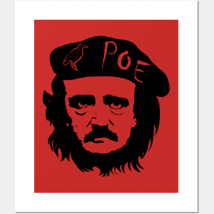 Edgar Allan Poe Che Guevarra Posters and Art